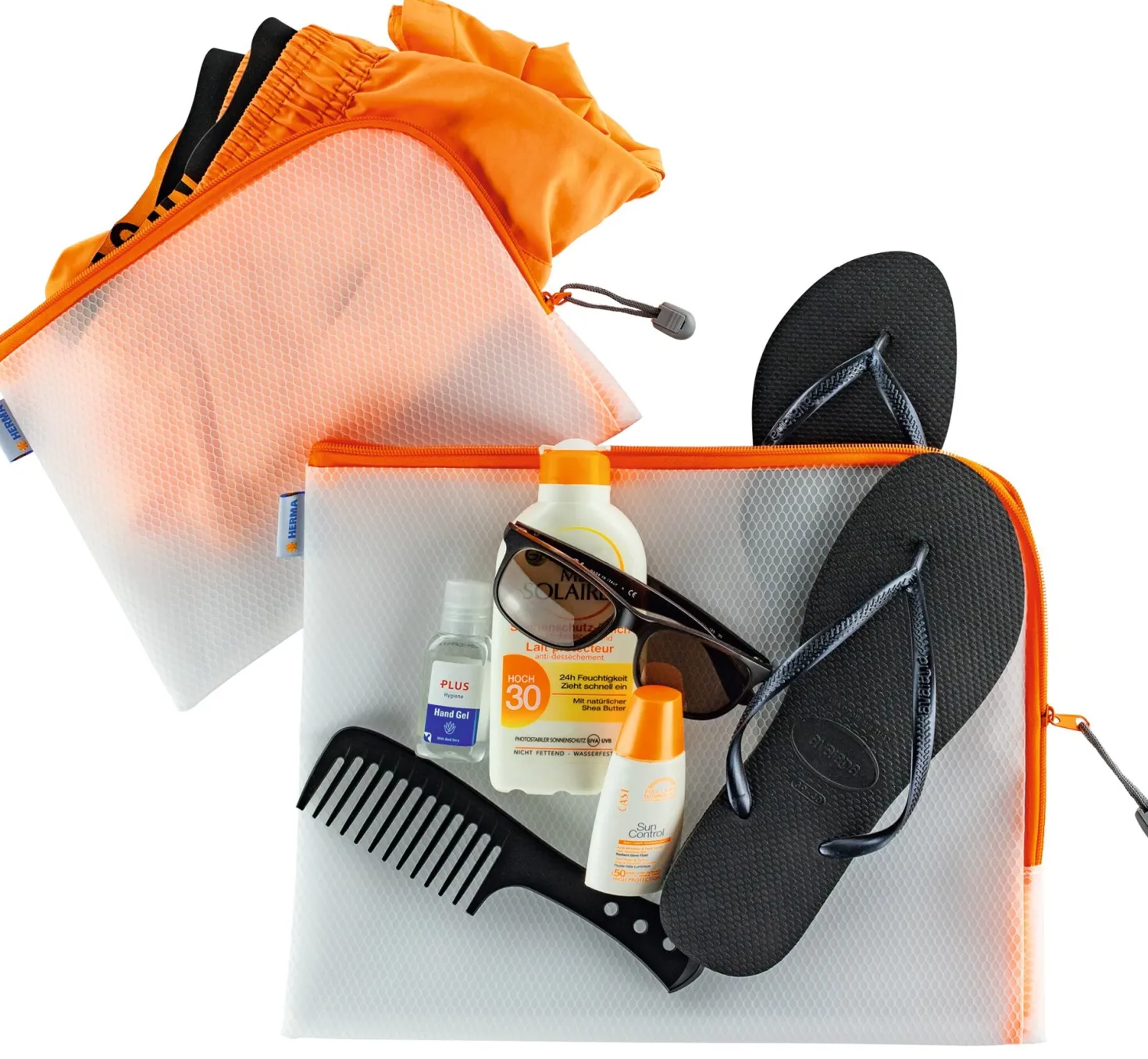 Förvaringspåse Herma Universal Bags A5+, 26x20 cm, sorterade färger