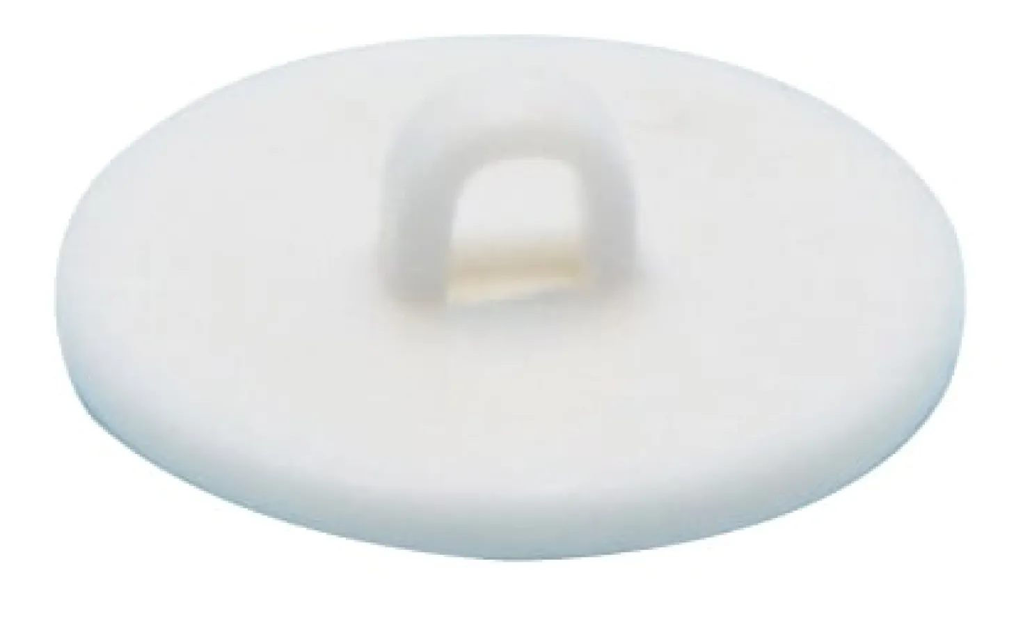 Fästplatta dubbelhäftande rund, 20mm, 3mm hål, 100 st
