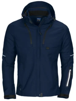 Funktionsjacka Projob 3412 Dam Softshell, marin