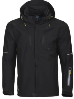 Funktionsjacka Projob 3406 Herr, softshell, svart