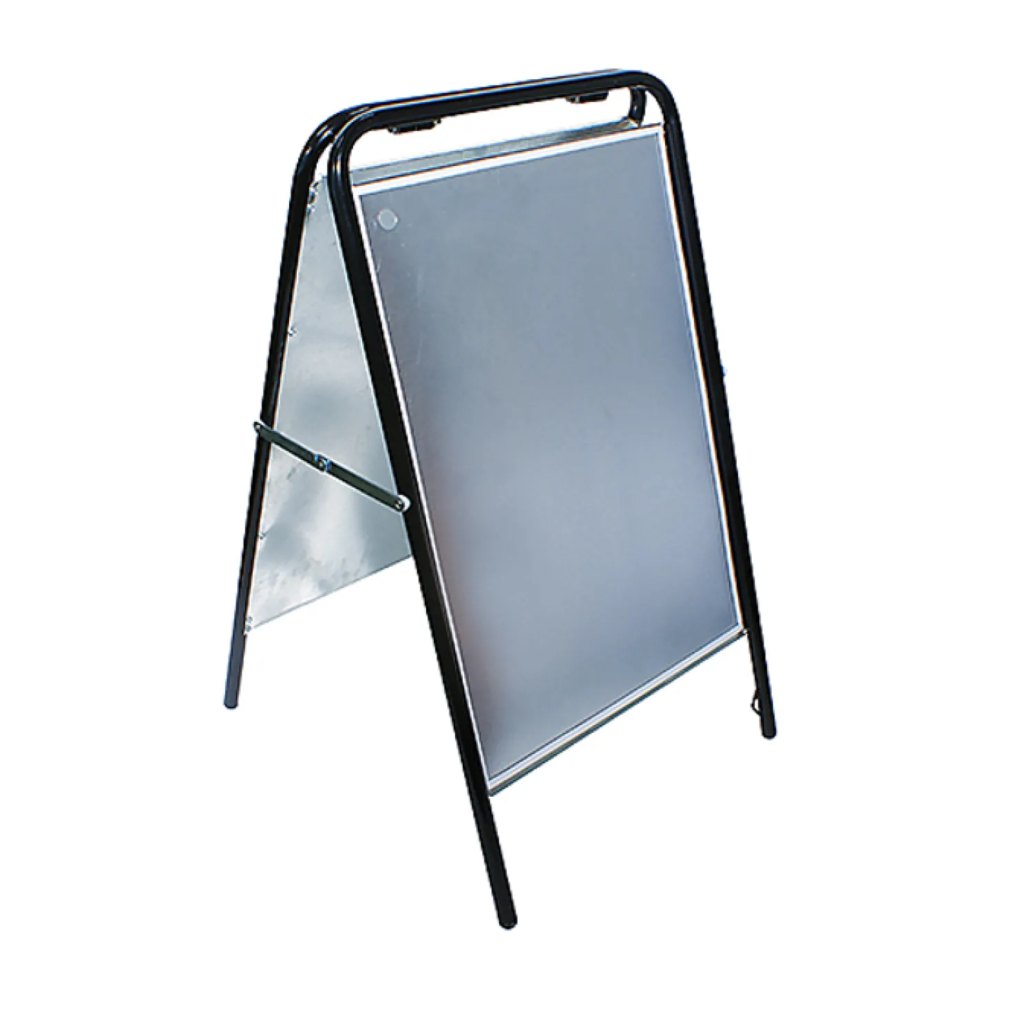 Gatuställ Sign Svart, magnetisk front, 50x70 cm