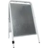 Gatuställ Sign 70x100 Vit, magnetfront, 17 kg