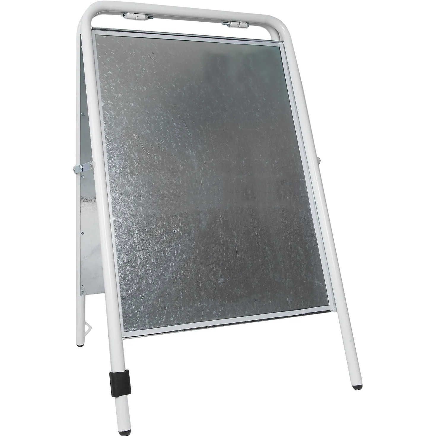 Gatuställ Sign 70x100 Vit, magnetfront, 17 kg