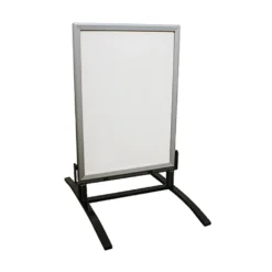 Gatuställ Trendy Alu Fjäder Basic, 70x100 cm, silver