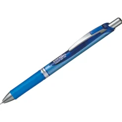 Gelpenna Pentel Energel BLN75-C, 0,5 mm nålspets, blå