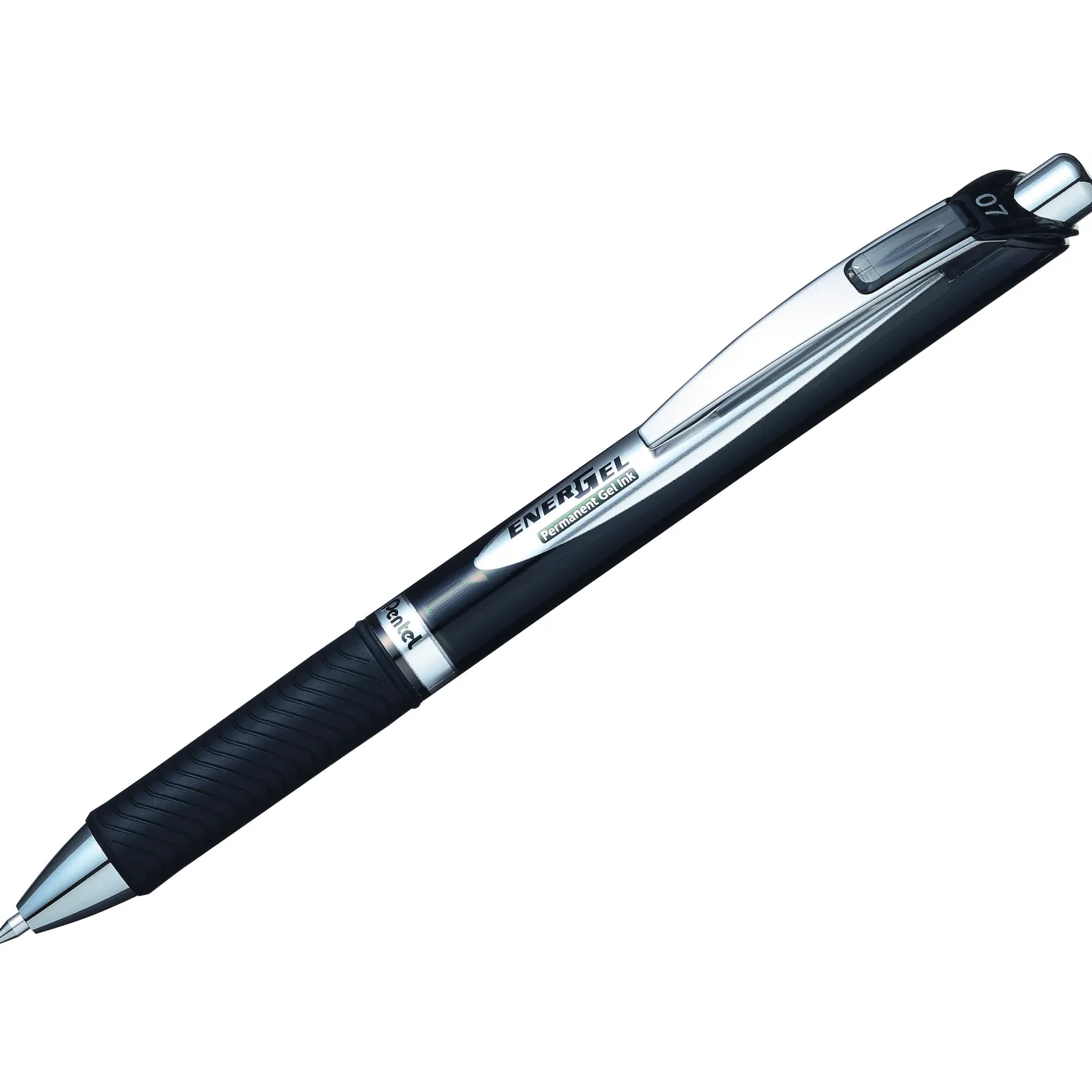 Gelpenna Pentel EnerGel BLP77 Svart, dokumentäkta, 0,35 mm
