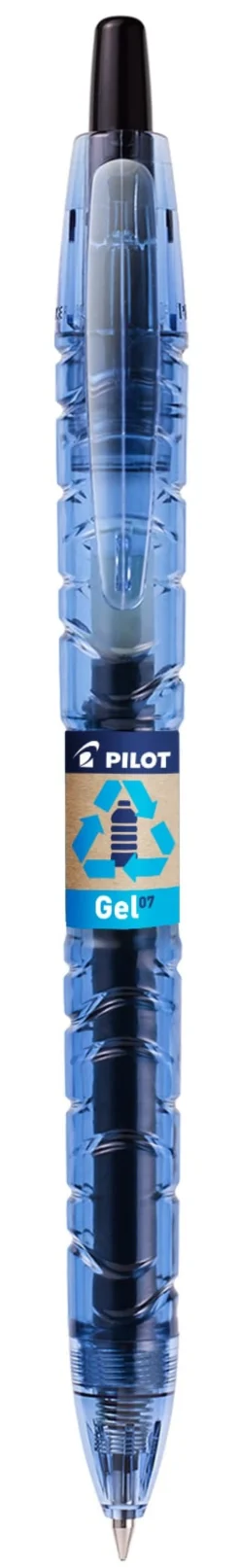 Gelpenna Pilot B2P, svart, 0,7 mm, påfyllningsbar