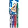Gelpenna Pilot Frixion Ball Set2Go Raderbar, 4-pack, 0,7 mm