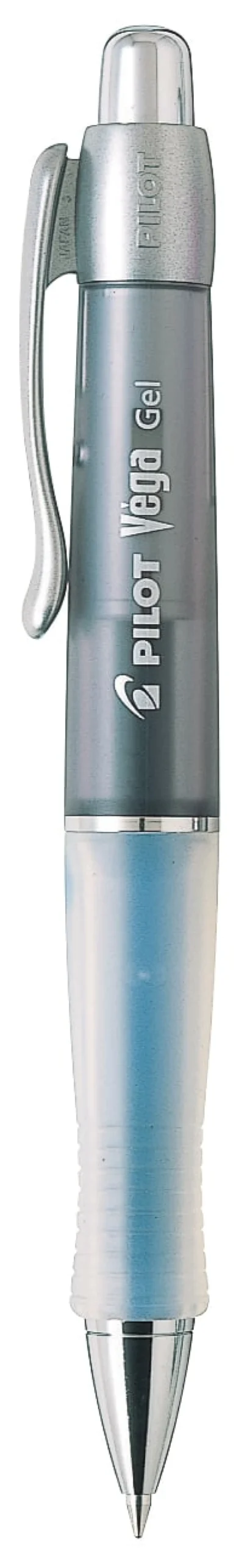 Gelpenna Pilot Vega, svart, 0,4 mm skrivbredd, påfyllningsbar