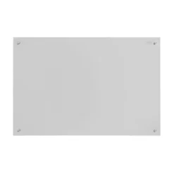 Glastavla Nobo Diamond Magnetisk, vit, 1260x711 mm