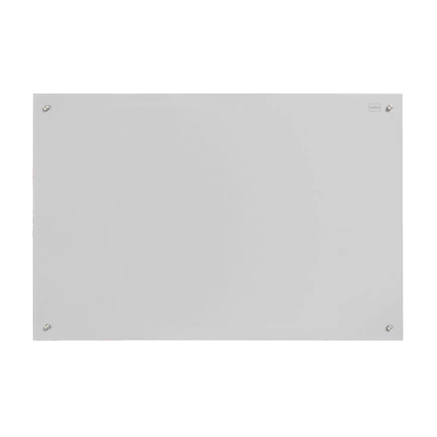 Glastavla Nobo Diamond Magnetisk, vit, 1260x711 mm