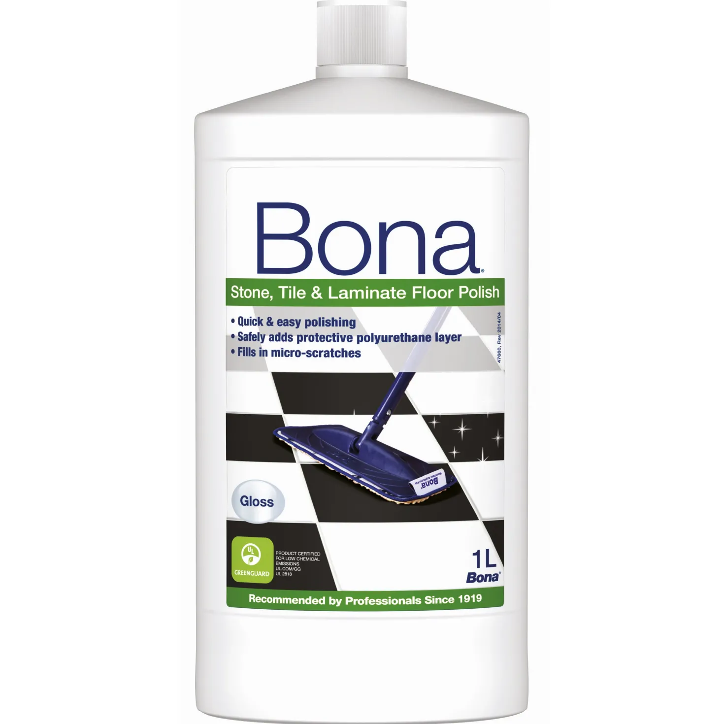 Golvpolish Bona Polish Klinker och Laminat, blank, 1L