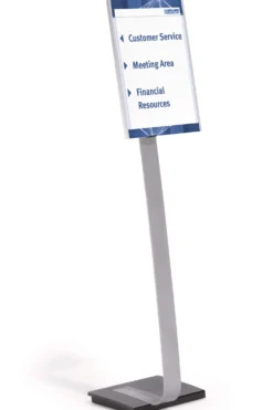 Golvskylt Durable INFO SIGN STAND, A3, stående eller liggande