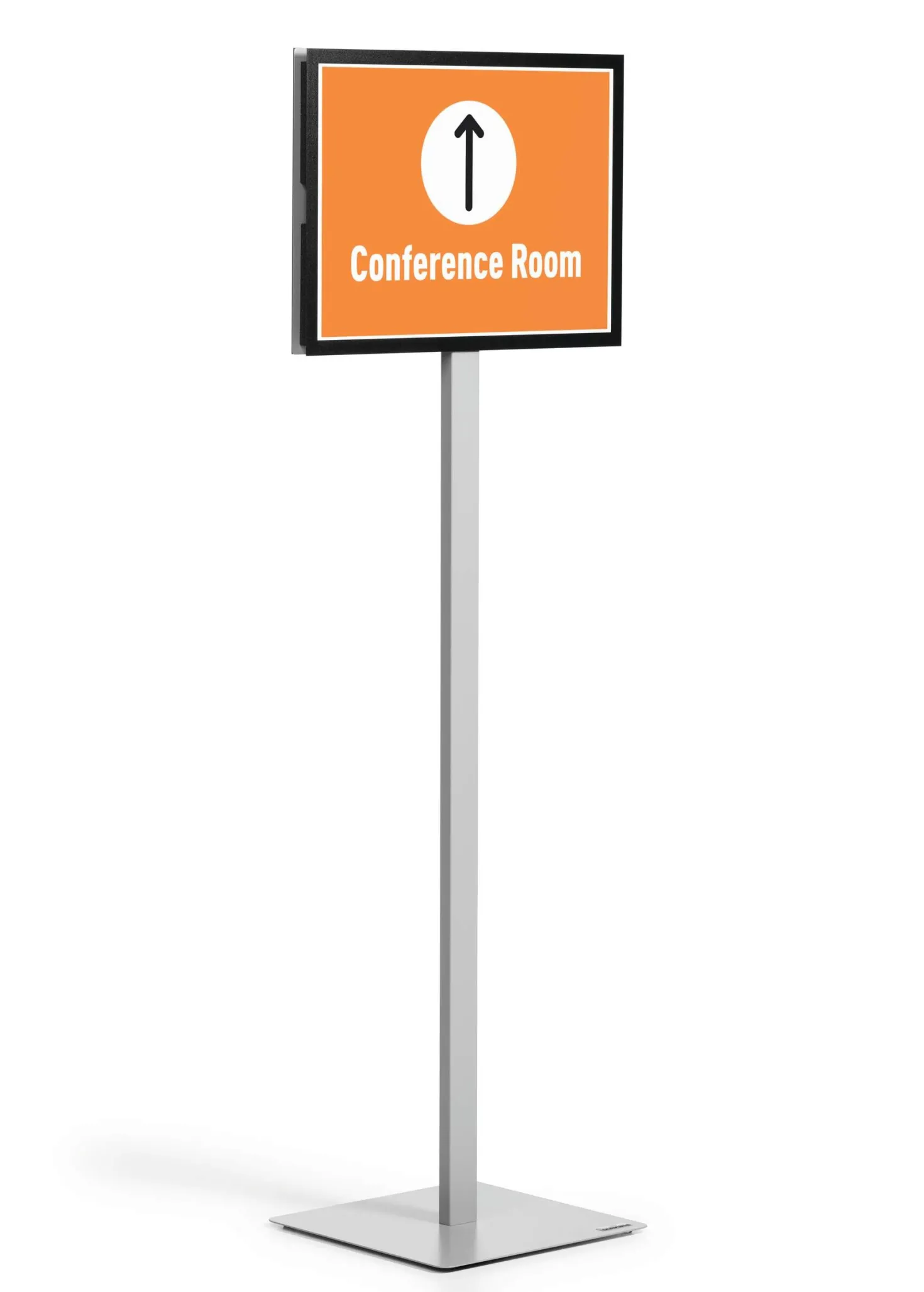 Golvskylt Durable Info Stand Basic A3, dubbelsidigt, aluminium