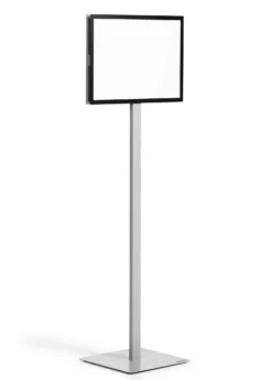 Golvskylt Durable Info Stand Basic A3, dubbelsidigt, aluminium