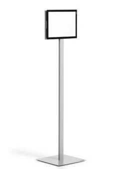 Golvskylt Durable Info Stand Basic, dubbelsidig, A4, grå
