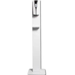 Golvstativ Tork för dispenser, vit, metall