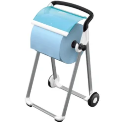 Golvställ Tork W1 Performance, turkos/vit, mobil dispenser