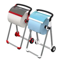 Golvställ Tork W1 Performance, turkos/vit, mobil dispenser