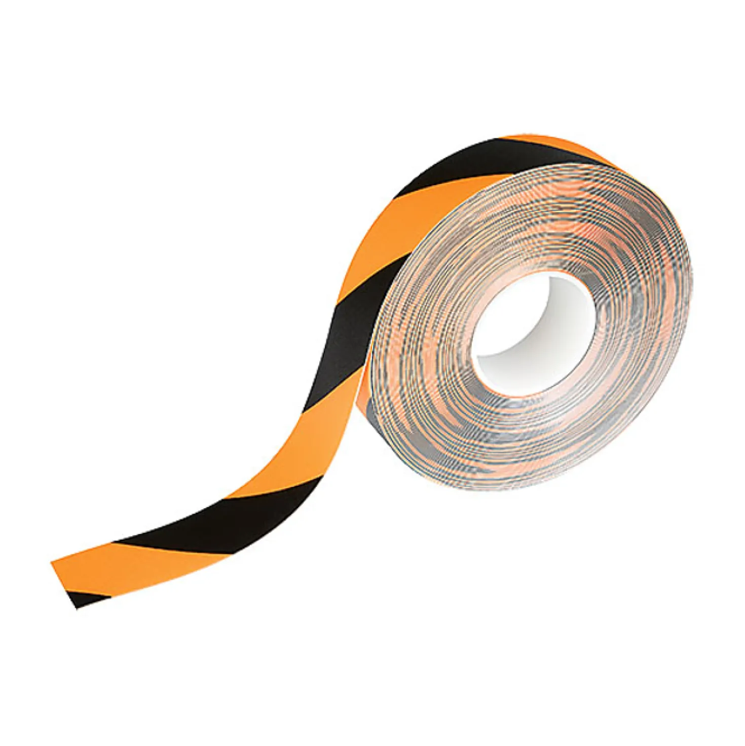 Golvtejp Durable Duraline Strong, svart/gul, 50mm x 30m