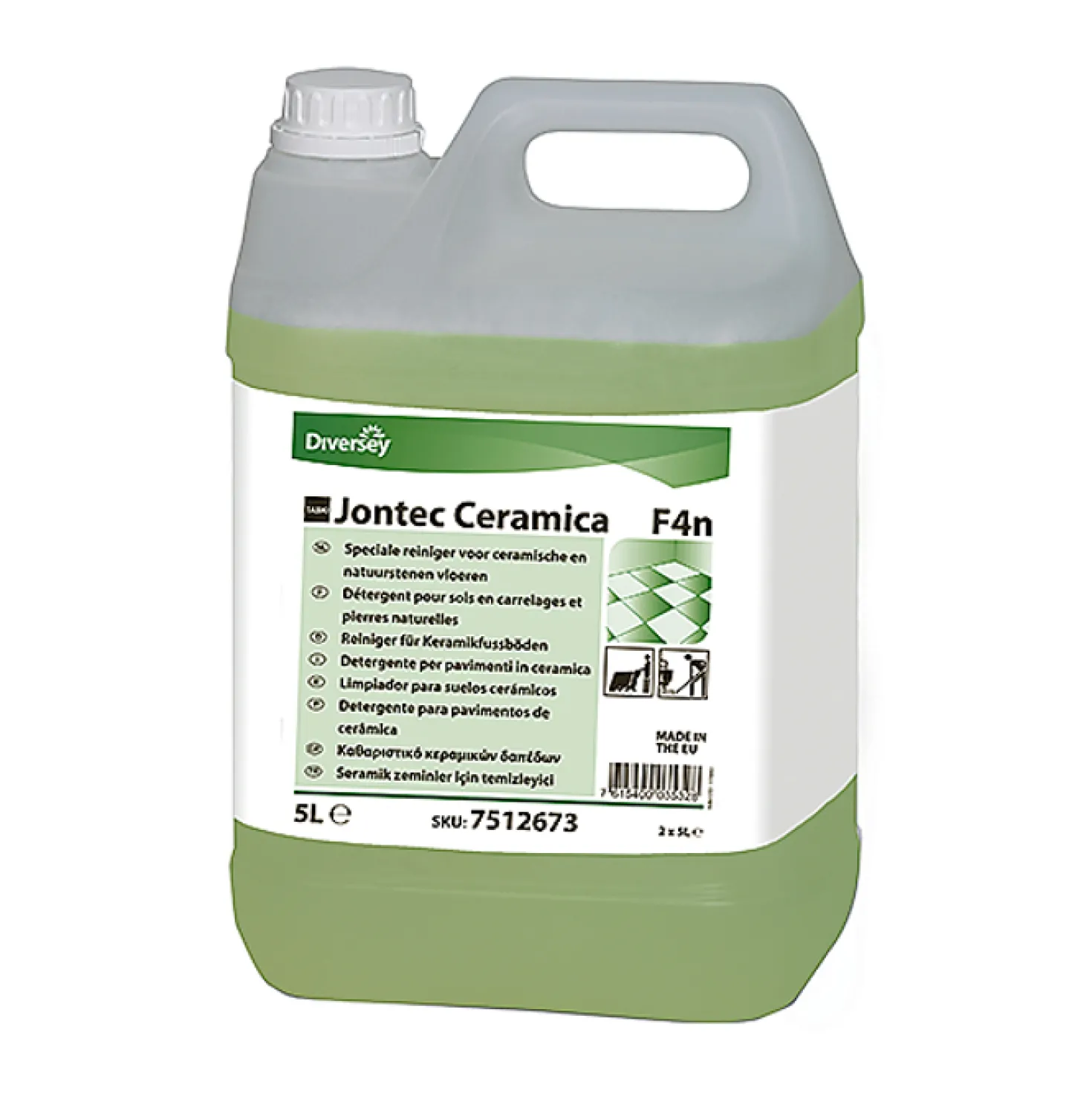 Golvvårdsmedel Diversey Jontec Ceramica, neutralt pH, 5L