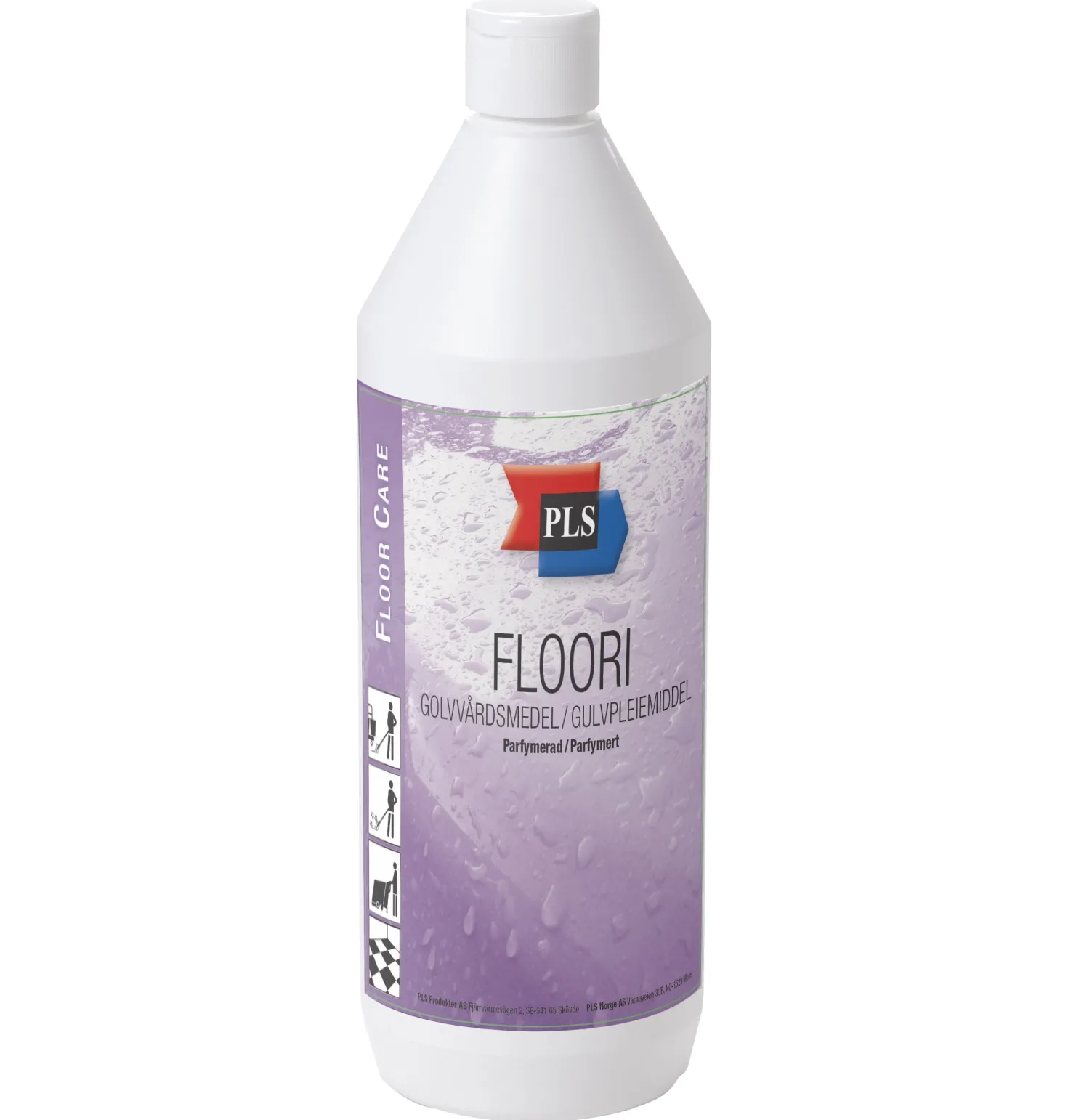 Golvvårdsmedel PLS Floori, smutsavvisande, 1L