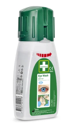 Ögondusch Cederroth Fickmodell, buffrad saltlösning, 235 ml