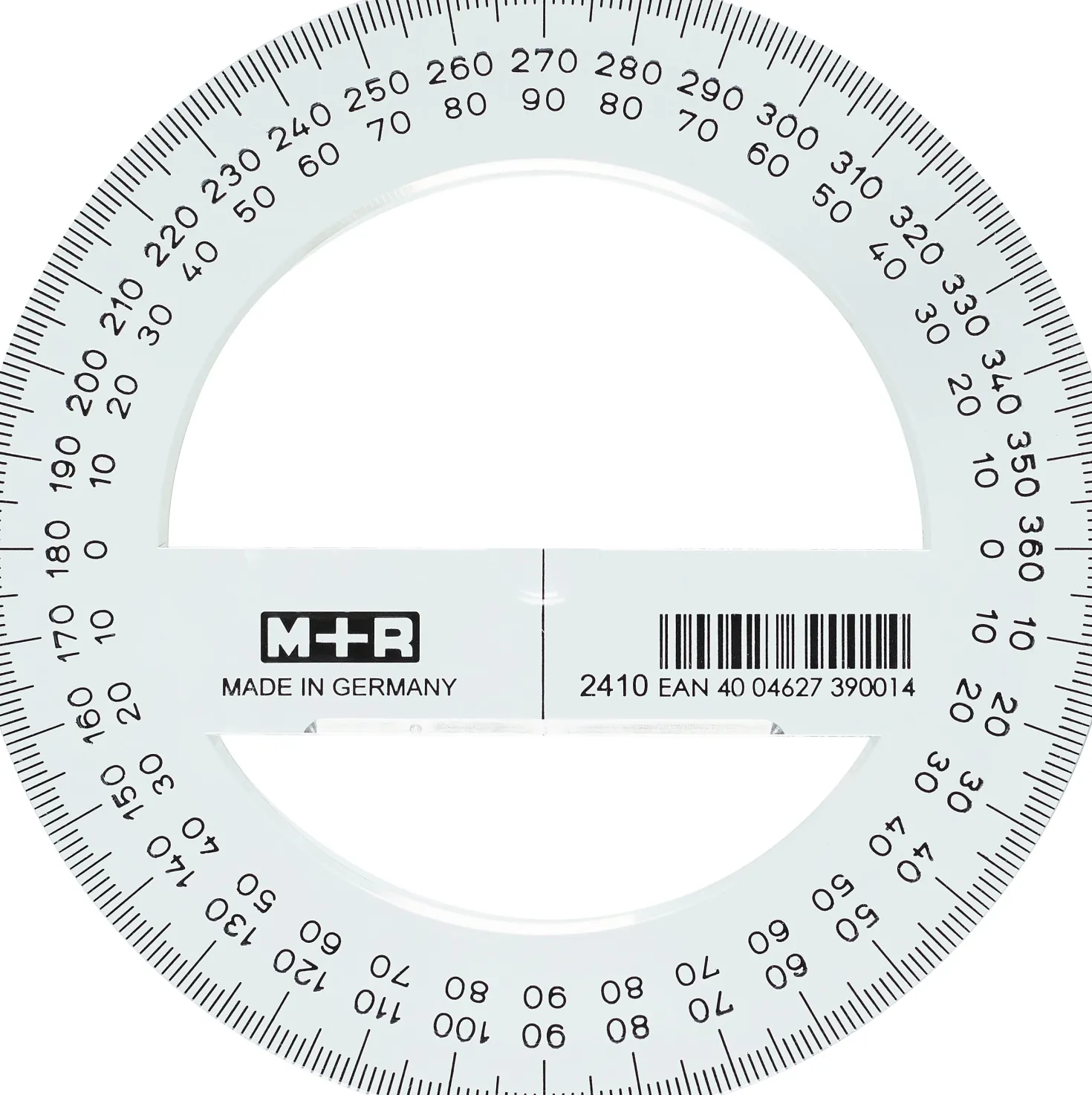 Gradskiva MR 360°, transparent, Ø 10 cm