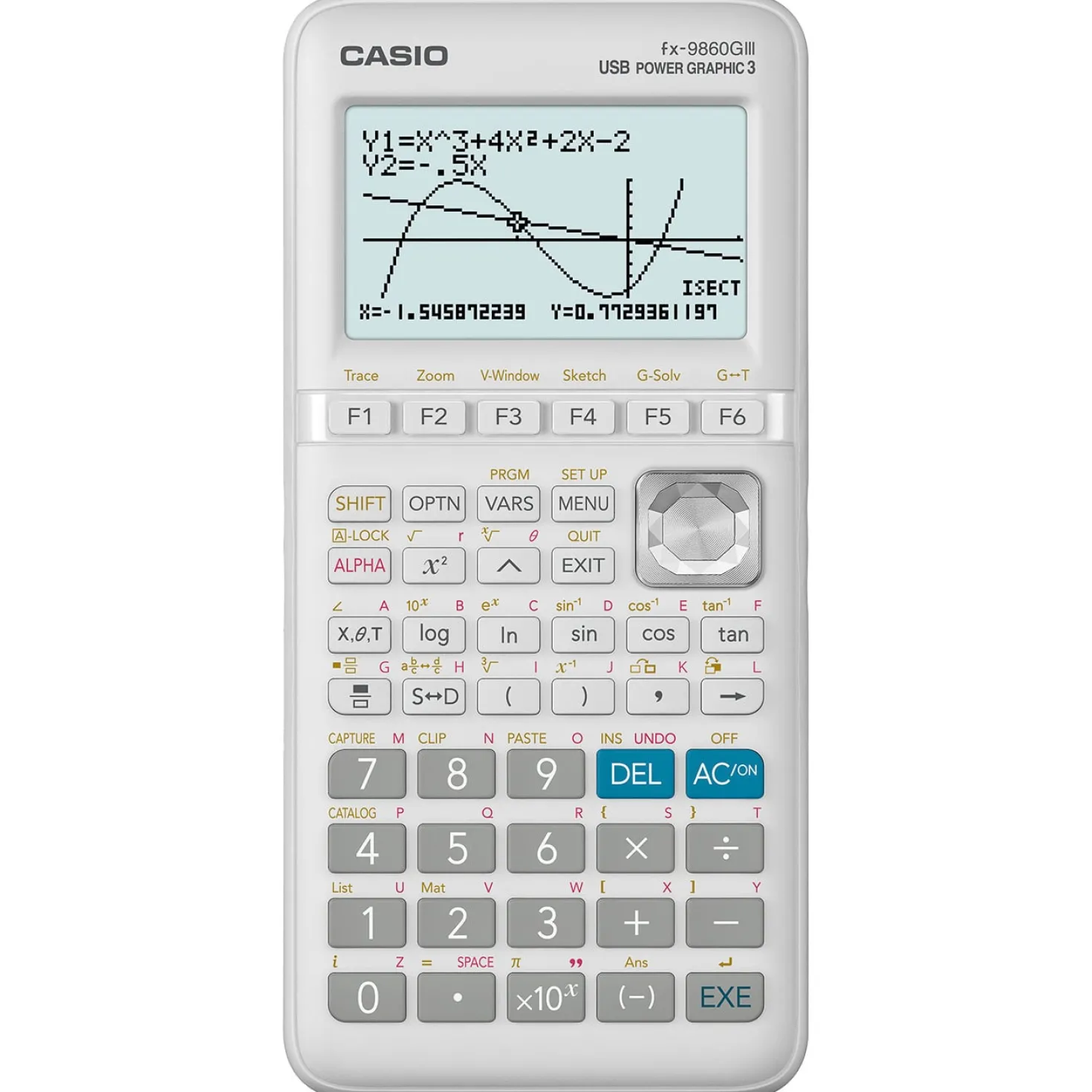 Grafräknare Casio FX-9860GIII, Python, 3 MB, SD-kortplats