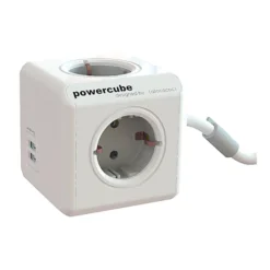 Grenuttag Gelia PowerCube Extended USB, 4 uttag, 2 USB, 1,5m