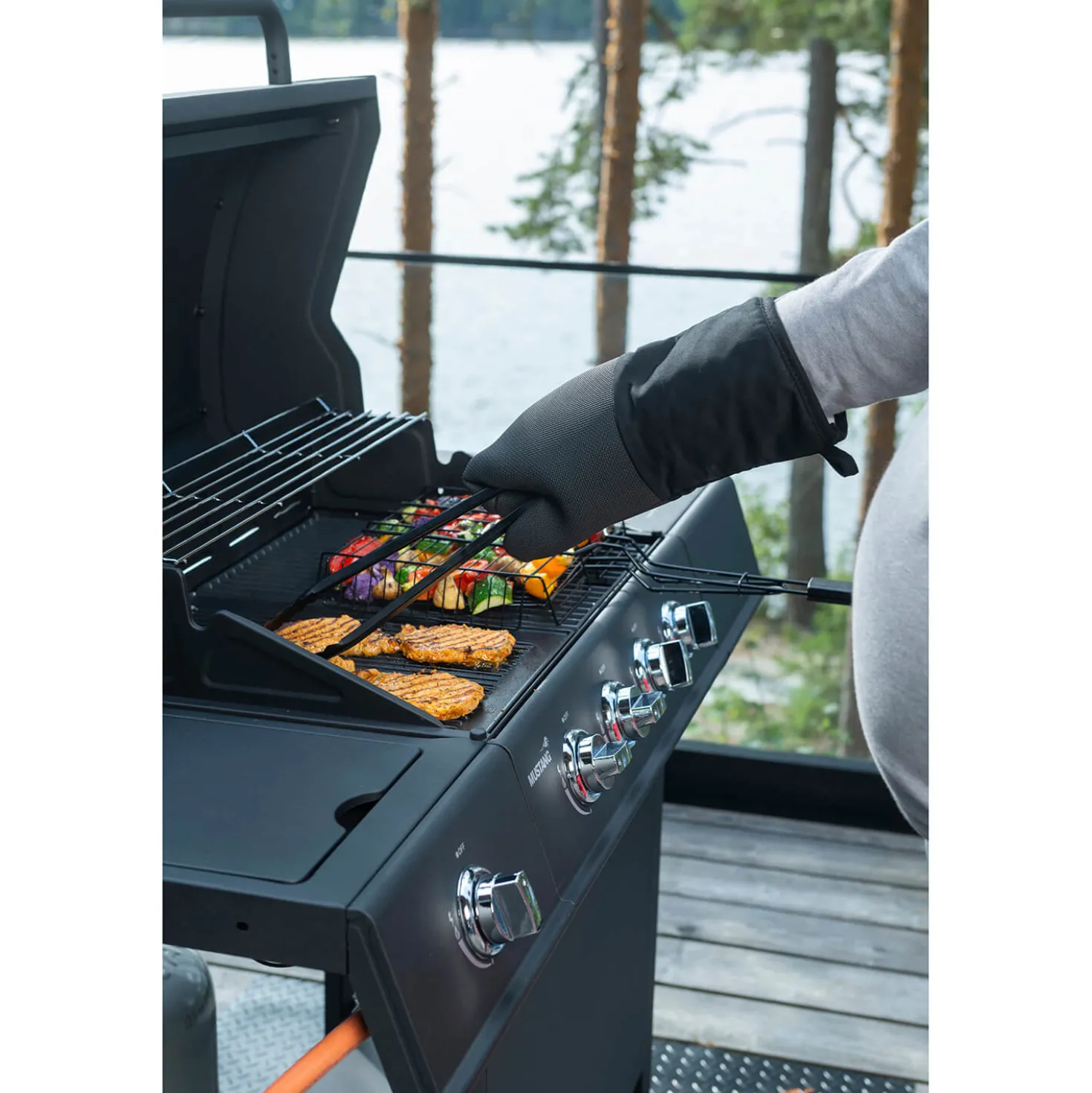 Grillhandske MUSTANG Grill Glove, aramidfiber, 350°C