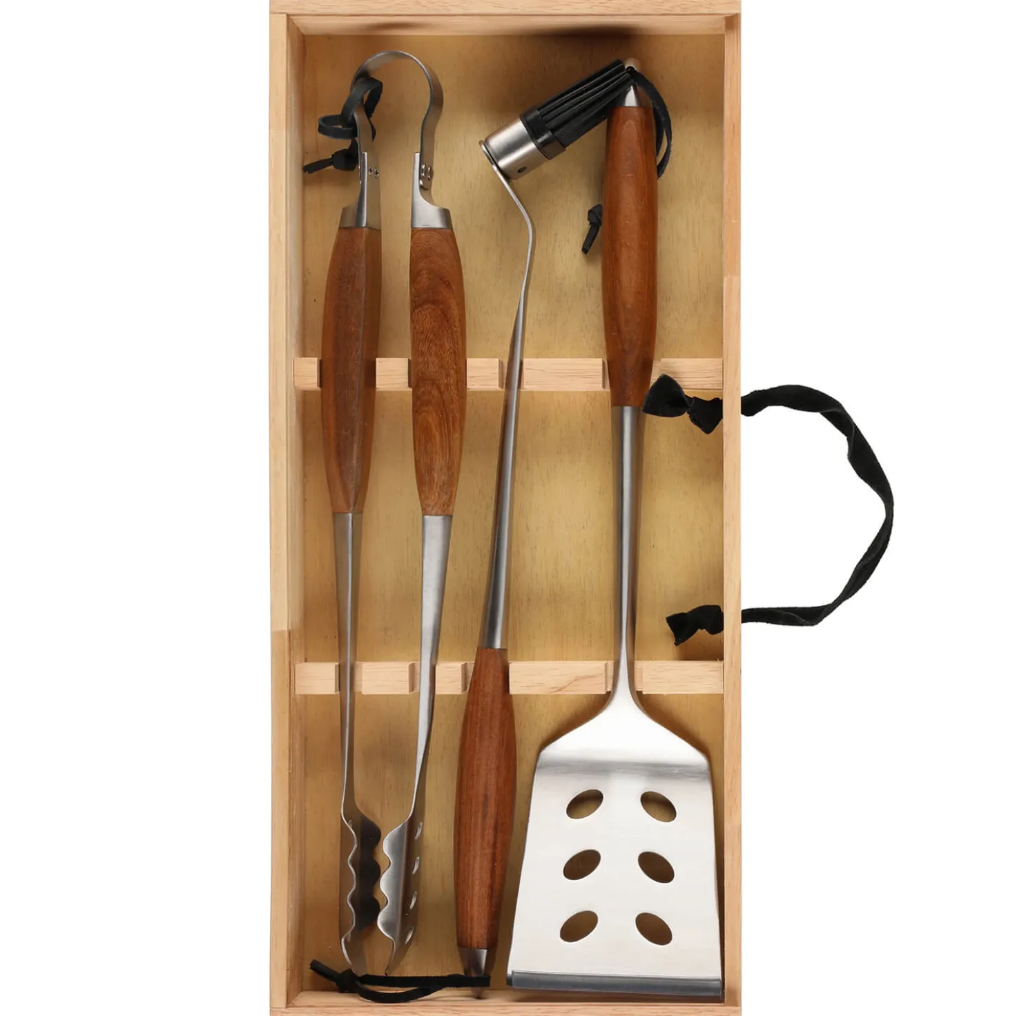 Grillset MUSTANG Grilling Set, 3 delar, trälåda