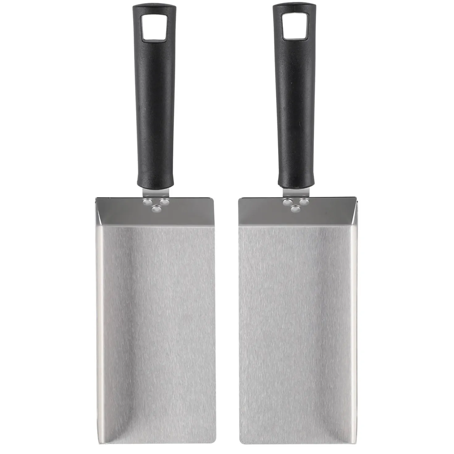 Grillspatel MUSTANG Plancha, rostfritt stål, 2-pack
