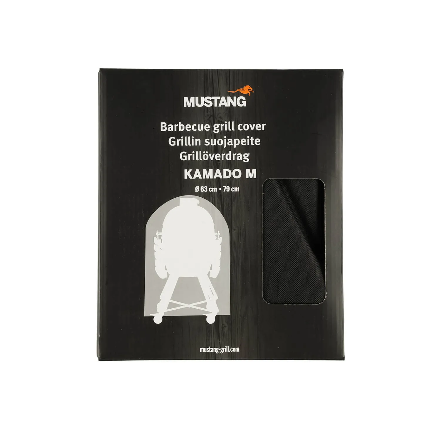 Grillöverdrag MUSTANG Kamado M, PVC-belagt, 18 tum