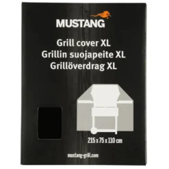 Grillöverdrag MUSTANG XL, 215x75x110 cm, 5–6 brännare