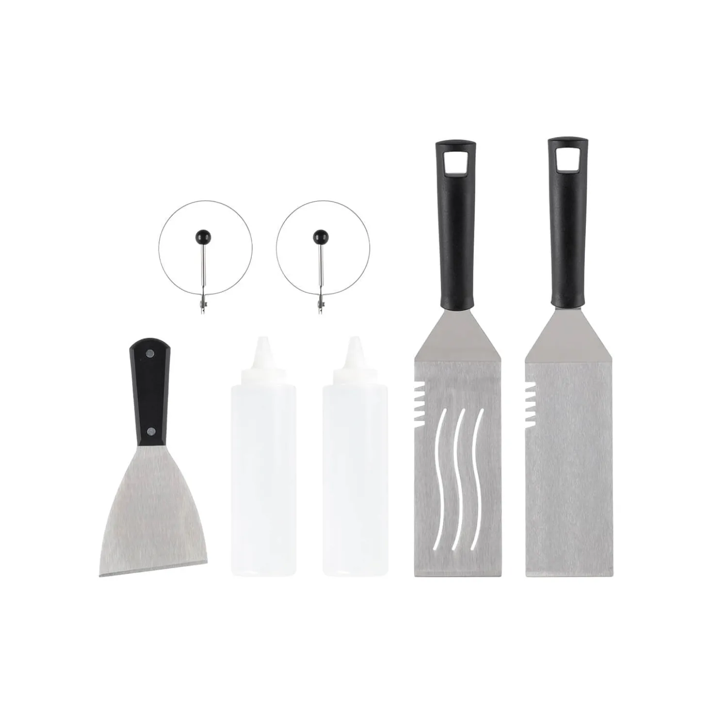 Grillverktygsset MUSTANG Plancha, 7 delar