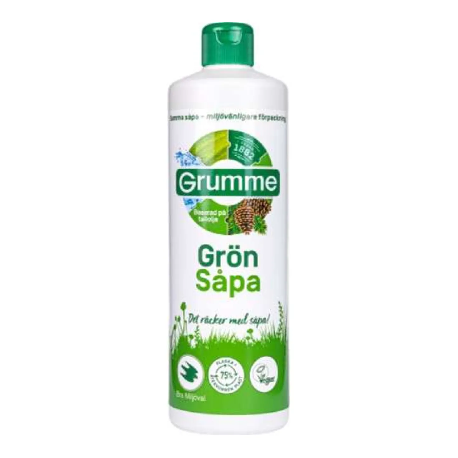 Grönsåpa Grumme Tallolja, allrengöring, 750 ml