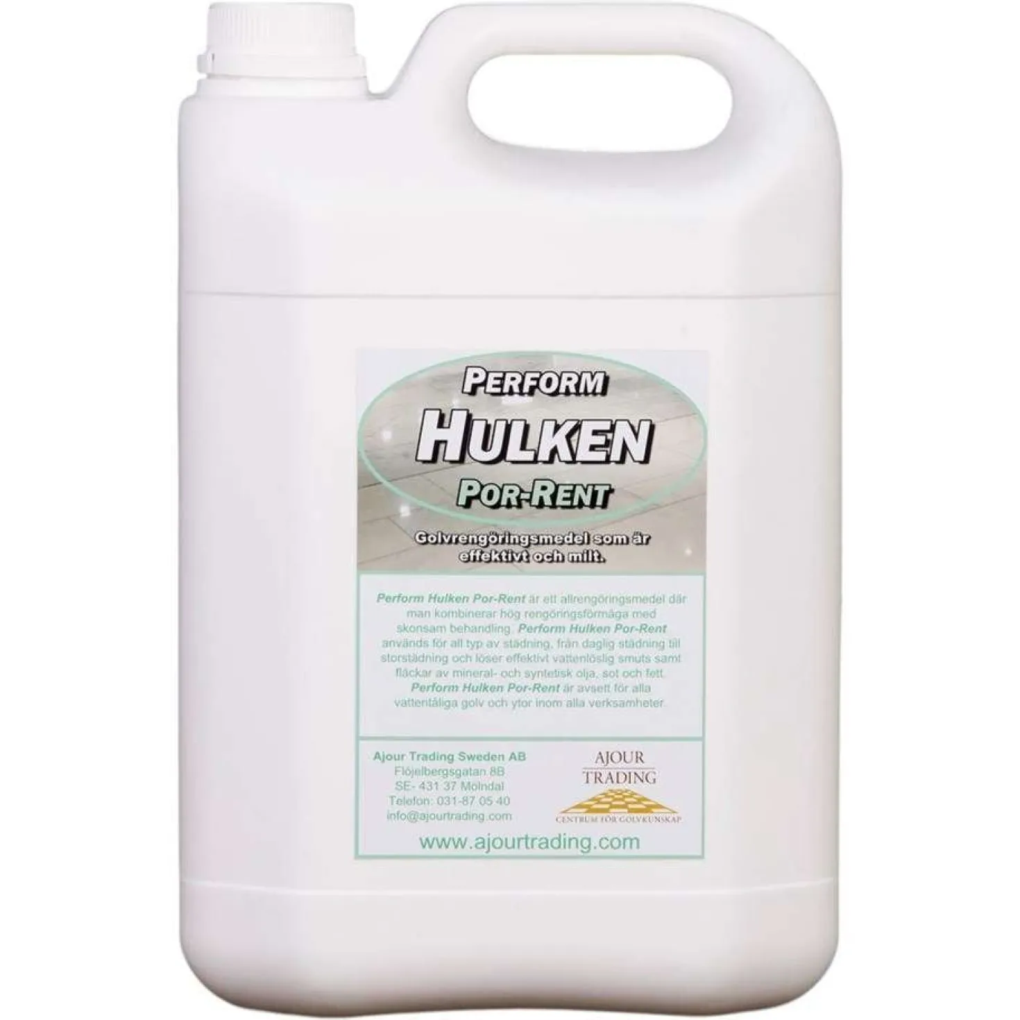 Grovrengöring Ajour Perform Hulken Oparfymerad, 5 liter