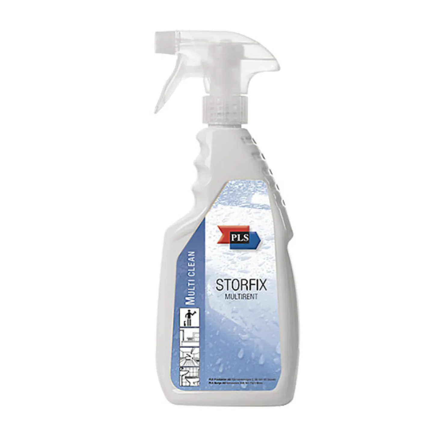 Grovrengöring PLS Storfix Spray, fettlösande, 750 ml