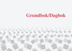 Grundbok Dagbok Burde A4L, 20 kolumner, 100 sidor