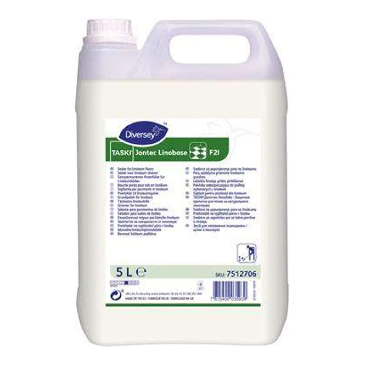 Grundpolish Diversey Jontec Linobase, linoleumgolv, 5 liter