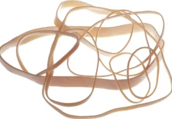 Gummiband Siam 78 Rågummi, 150 x 9 mm, 500 g, brun