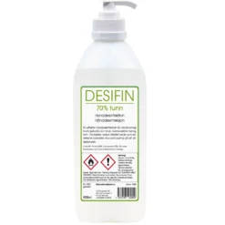 Handdesinfektion PLS Desifin 70% Alkohol, rinnande, 500 ml