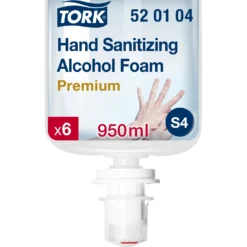 Handdesinfektion Tork S4 Alkoskum, parfymfri, 950 ml