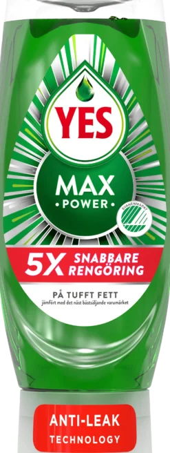 Handdiskmedel YES Max Power Svanenmärkt, 450 ml