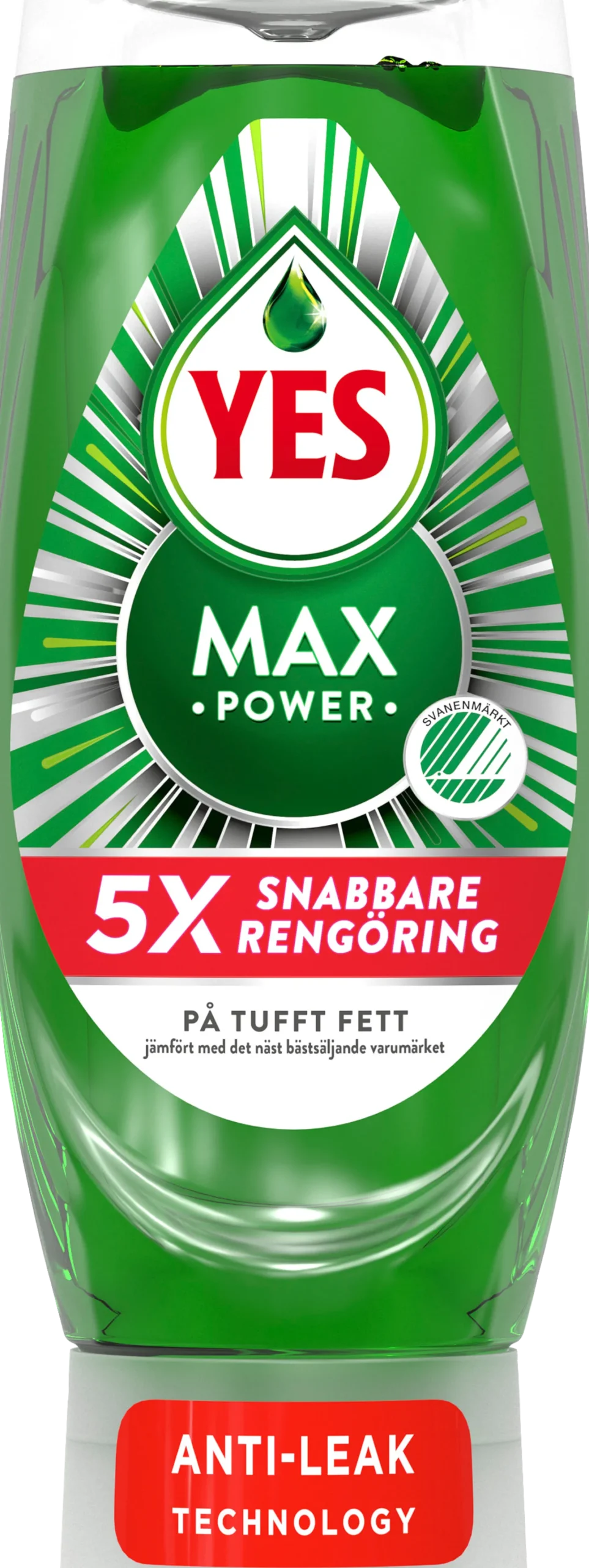 Handdiskmedel YES Max Power Svanenmärkt, 450 ml