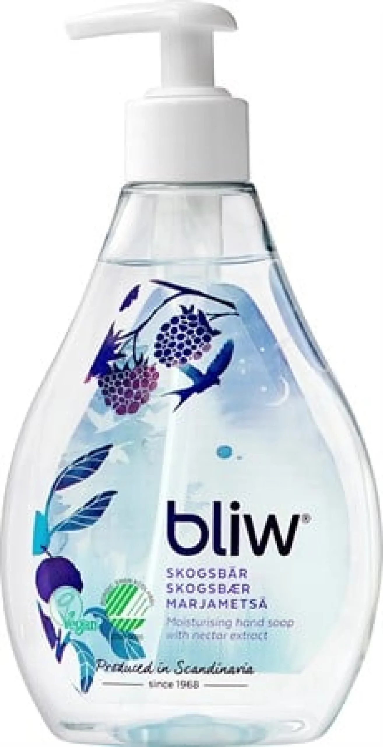 Handtvål Bliw Skogsbär Pump, 300 ml