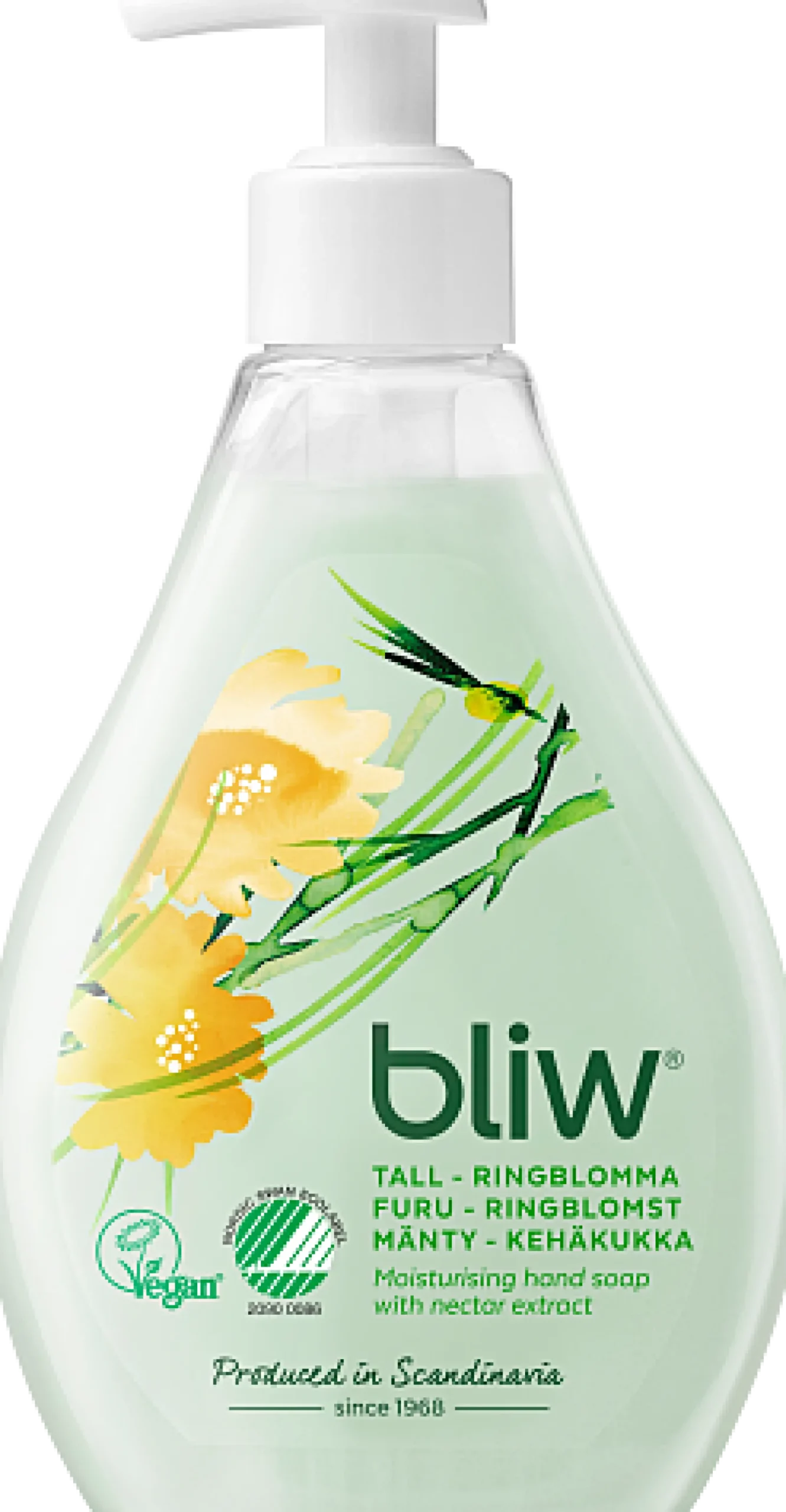 Handtvål Bliw Tall & Ringblomma, pump, 300 ml