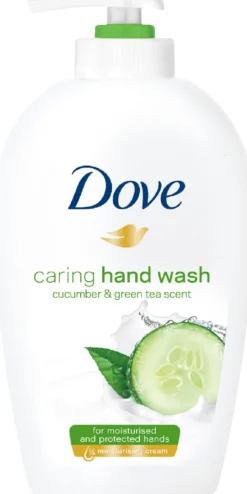 Handtvål Dove Fresh Touch, gurka och grönt te, 250 ml