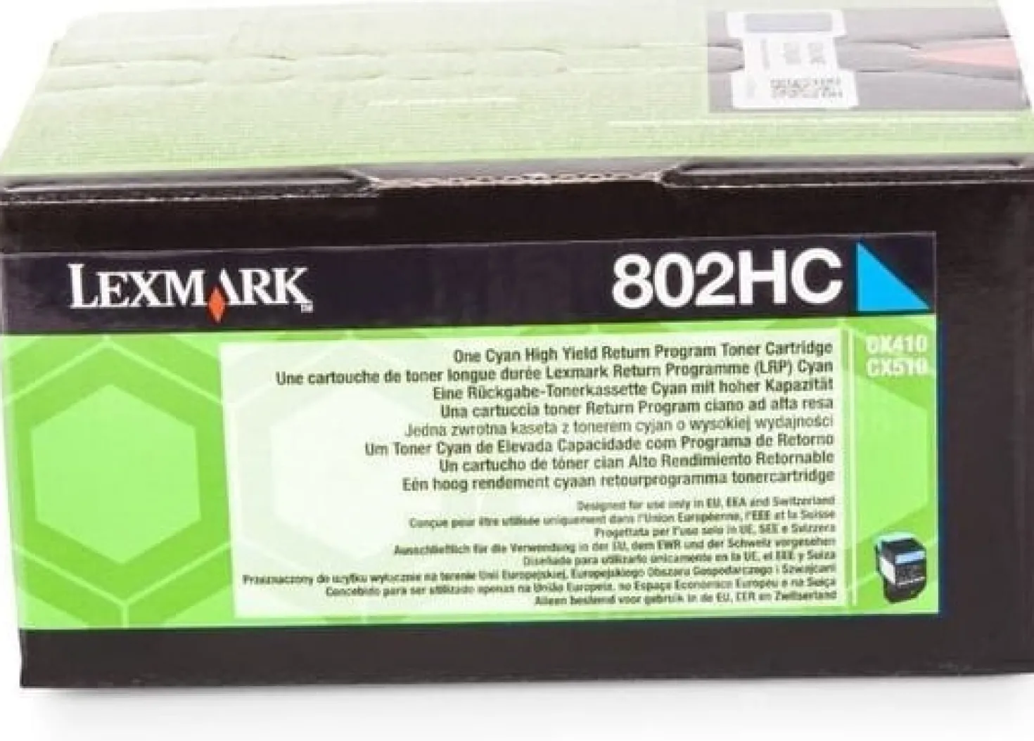 802HC toner cyan HC 3k